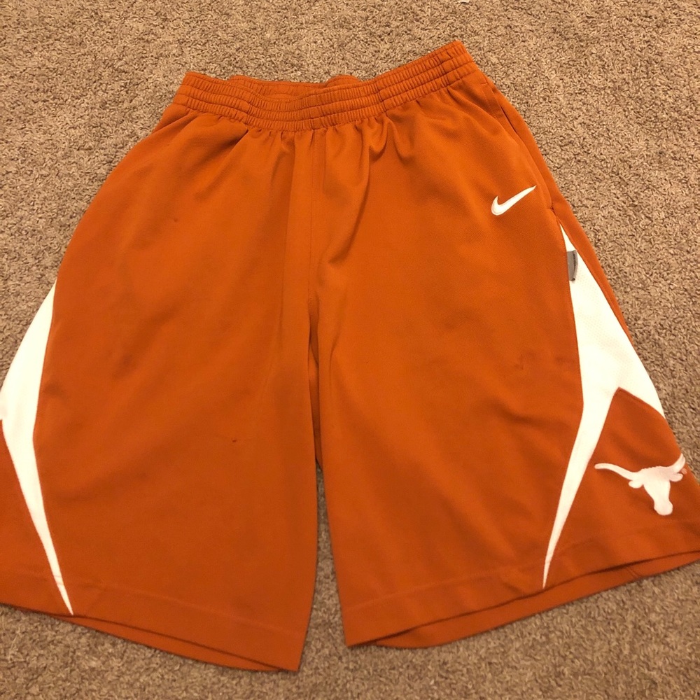 Nike dri-fit Texas Longhorns basketball shorts